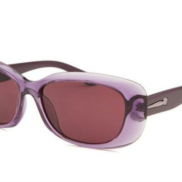 Calvin Klein Women's 3131S/56 Purple Translucent Sunglasses - Picture 1 of 4